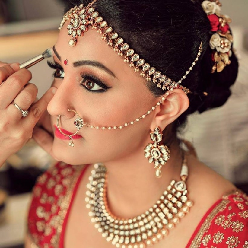 engagement makeup in Delhi