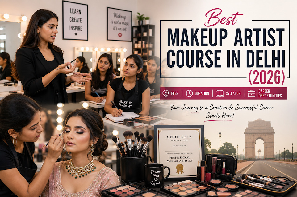 Best Makeup Artist Course in Delhi