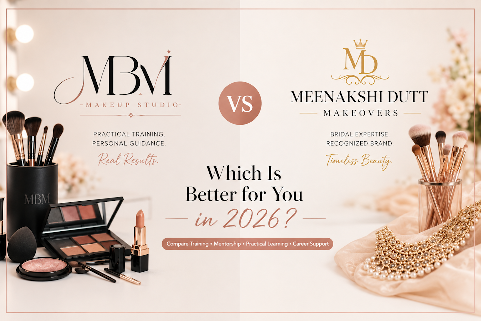 MBM Makeup Studio vs. Meenakshi Dutt Makeovers